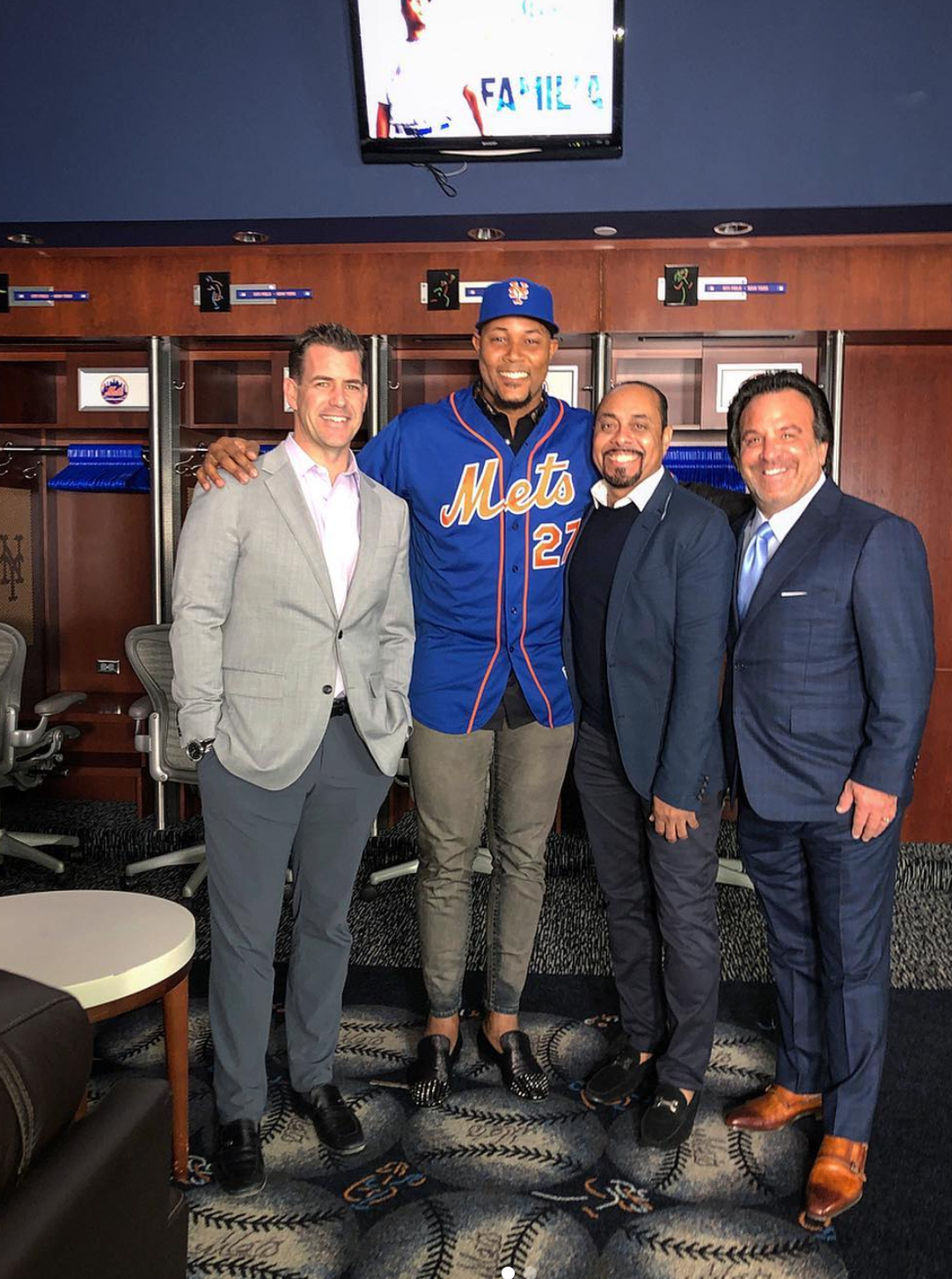 Mets General Manager Brodie Van Wagenen joined Jeurys Familia along with ACES Baseball Agent Sam Levinson and ACES Baseball Agent Joel Ramirez
