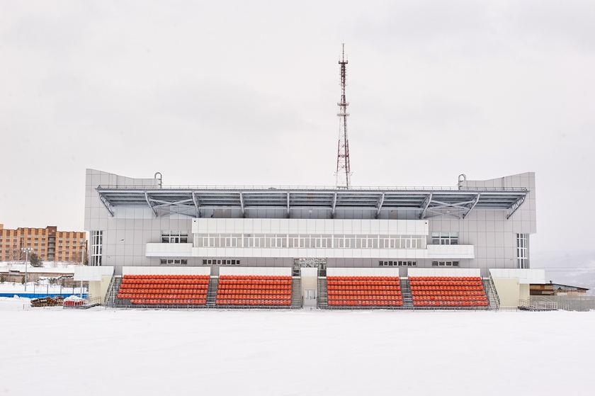 Just like new: Home to the local soccer and rugby teams, the Central Stadium was completely refurbished using the Penetron System. It will be the main hub of activities for the 2019 Universiade event.