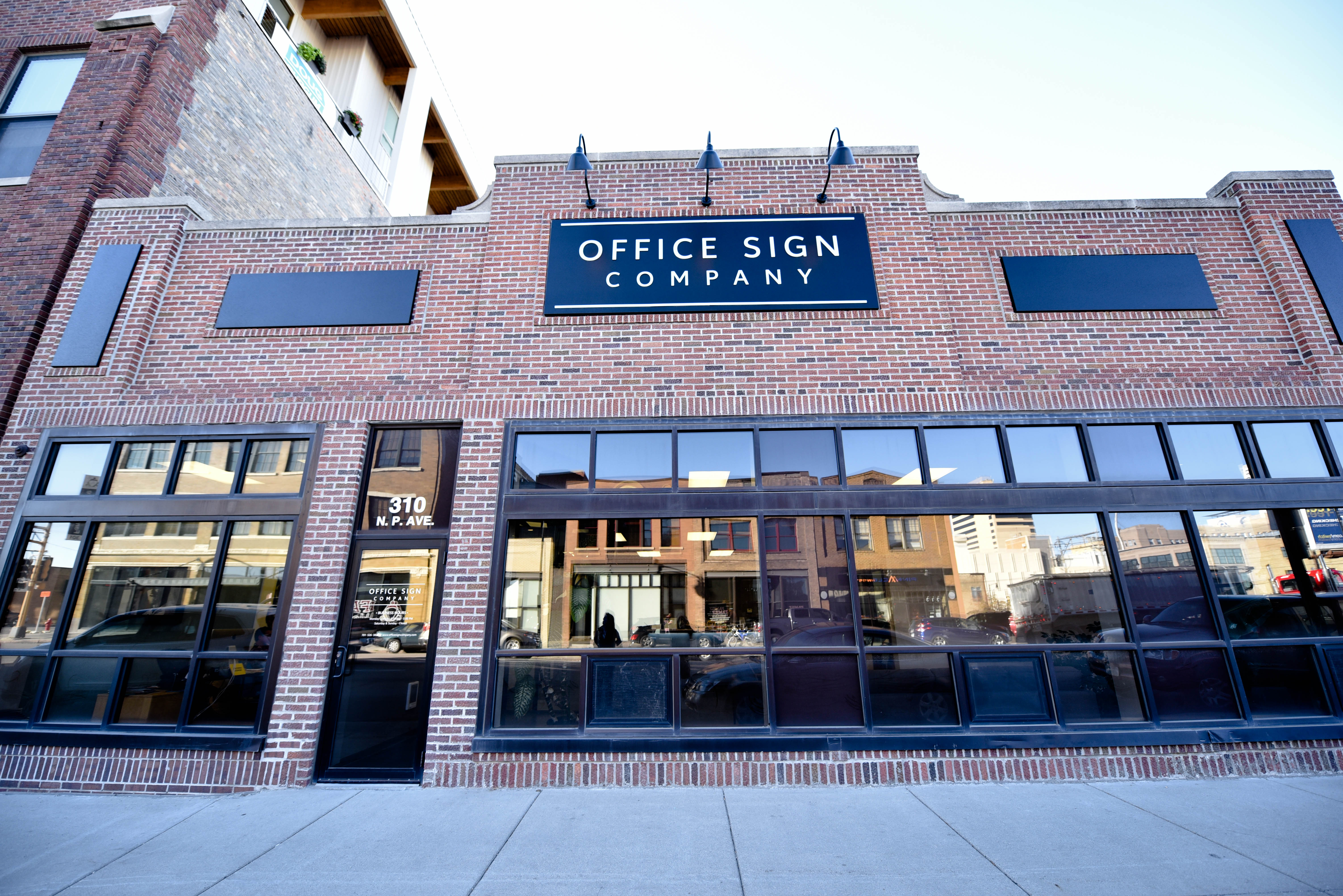 Office Sign Company, Downtown Fargo