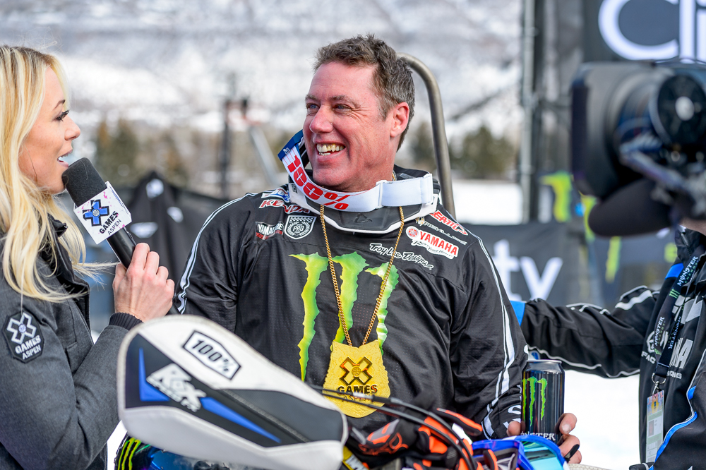 Monster Energy's Doug Henry Claims Gold in First-Ever Para Snow BikeCross Racing Event at a Winter X Games