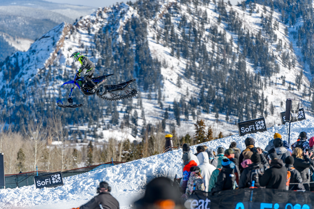 Monster Energy’s Cody Matechuk Takes Gold in Snow BikeCross at X Games Aspen 2019