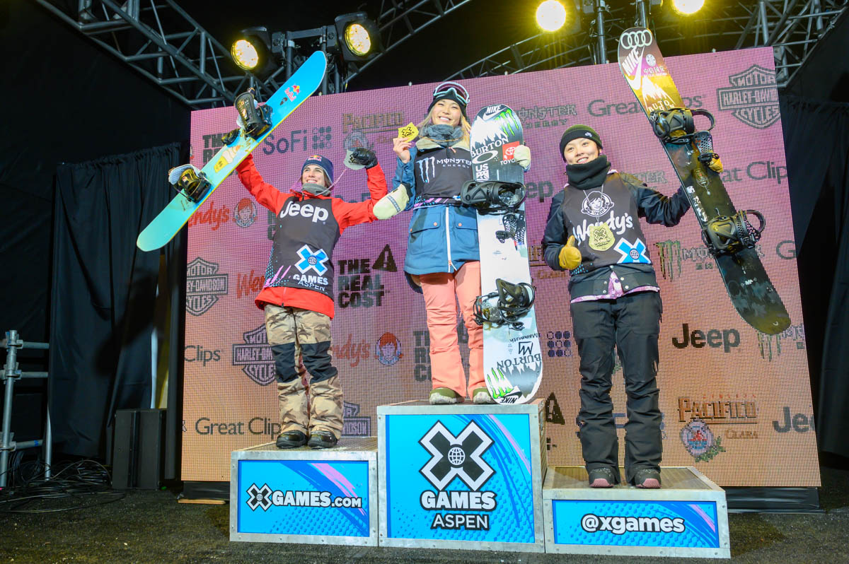 Monster Energy’s Chloe Kim Takes Gold in Women’s Snowboard SuperPipe at X Games Aspen 2019