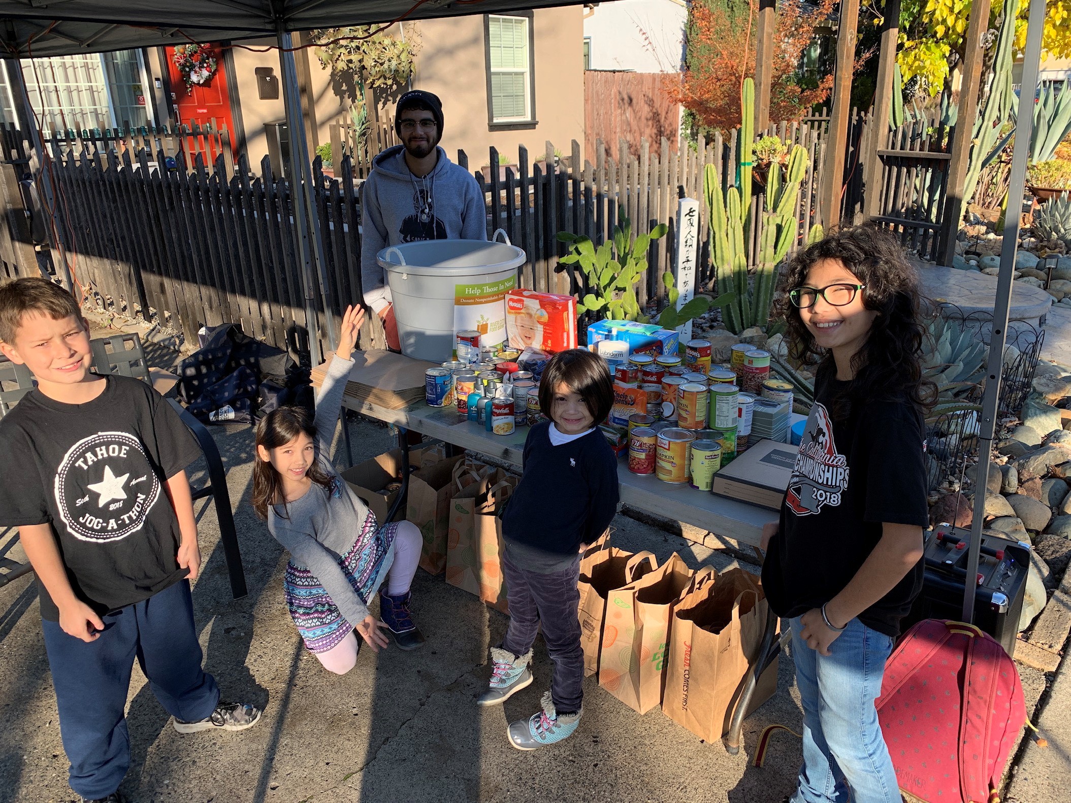 Young people in five cities volunteered during generationOn’s 5-Hour Service Marathon to End Hunger with support from C&S Wholesale Grocers.