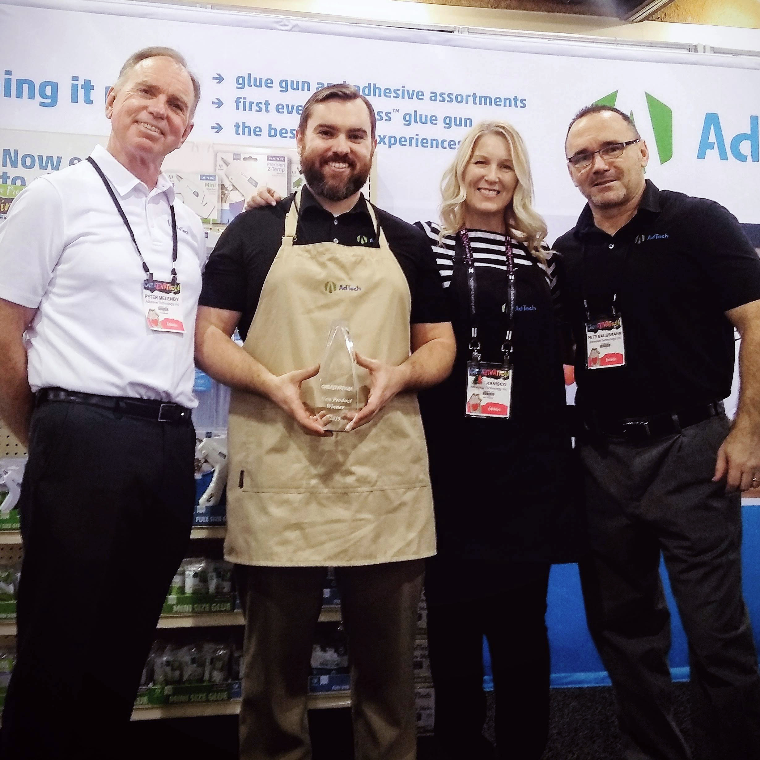 AdTech receives award for AFCI Best New Product at the Creativation Show in Phoenix, AZ