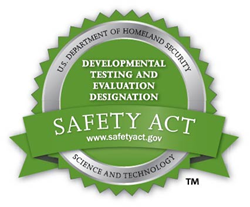 US Department of Homeland Security (DHS) SAFETY Act DT&E Award