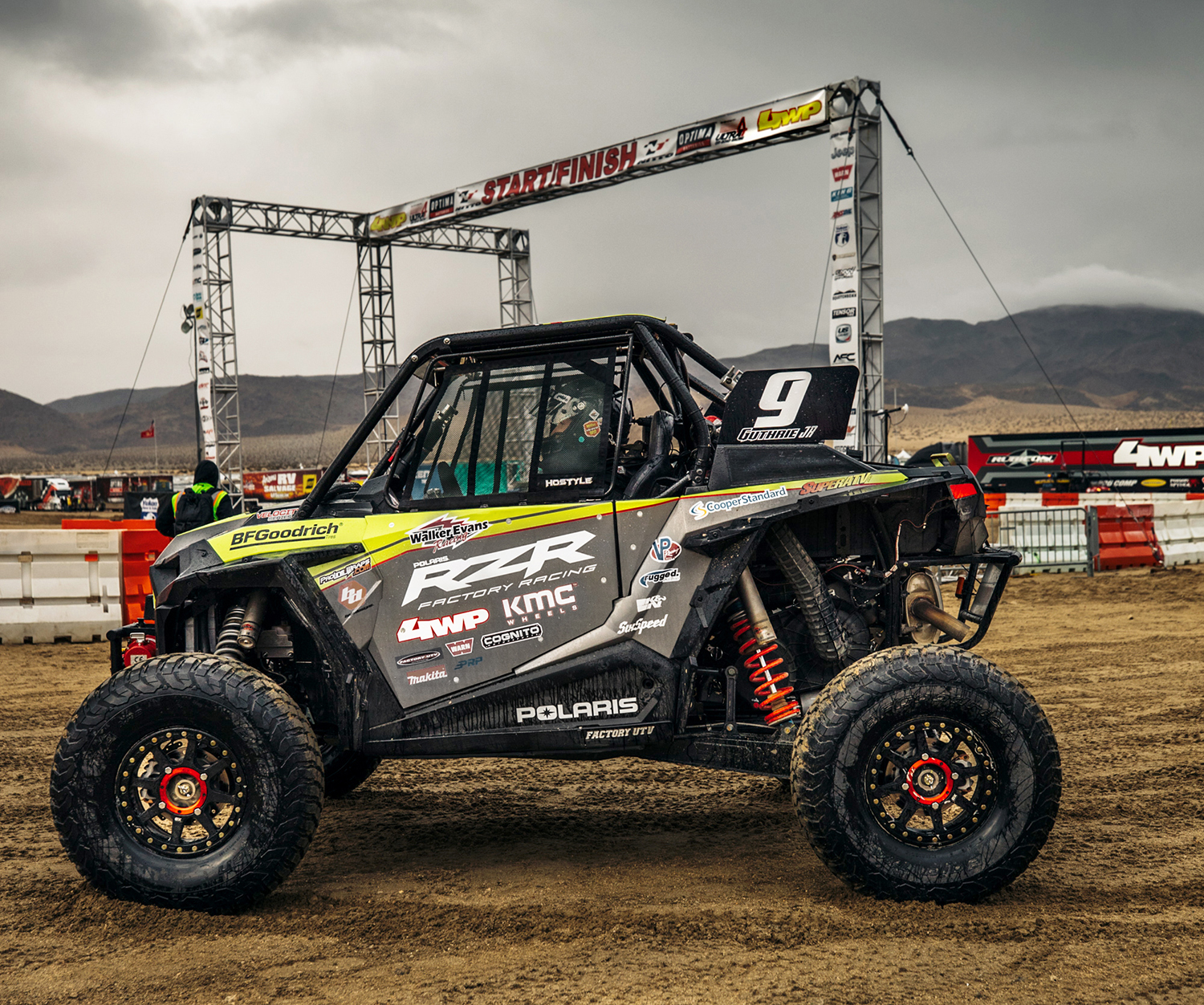 4 Wheel Parts’ Mitch Guthrie Jr. wins the 2019 Can-Am UTV King of the Hammers championship in a Polaris RZR Turbo-S Velocity Series with a stock powertrain.