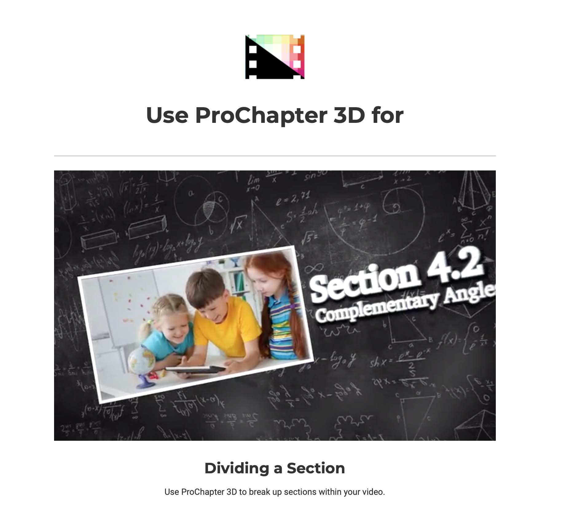 Pixel Film Studios - ProChapter 3D School - FCPX Plugins