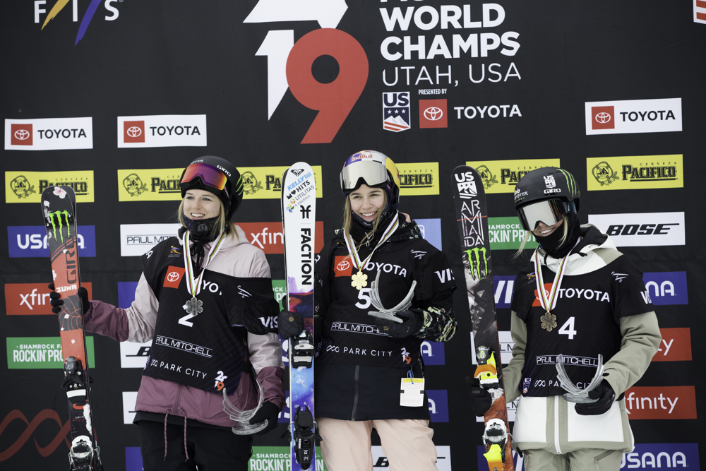 Monster Energy's Cassie Sharpe and Brita Sigourney Take Silver and Bronze in Women's Freeski Halfpipe at 2019 FIS World Championships