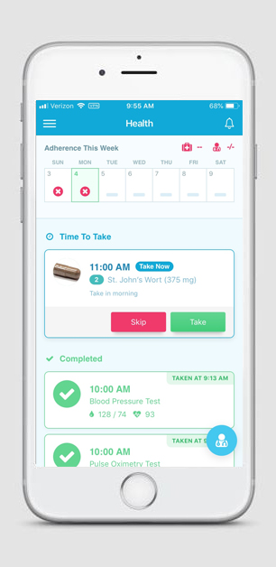 TruSense App for Health Management