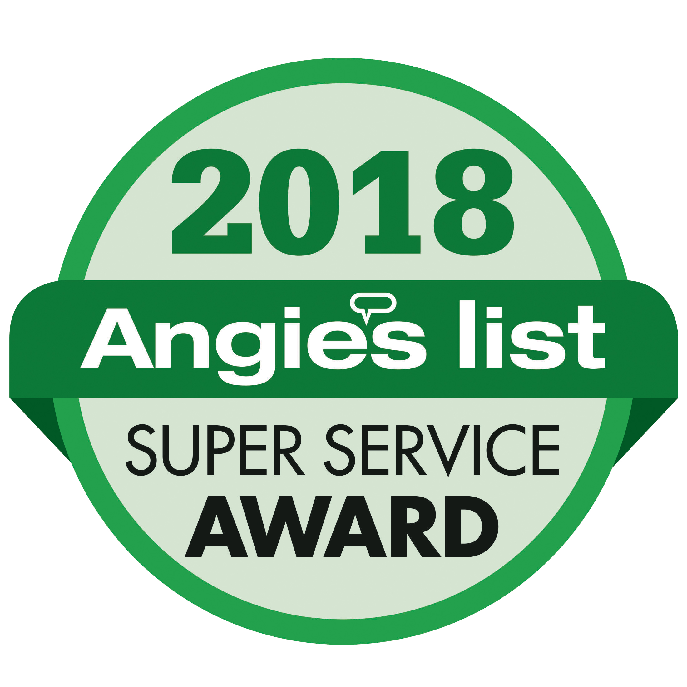 Giroud Tree and Lawn earns the 2018 Super Service Award from Angie’s List