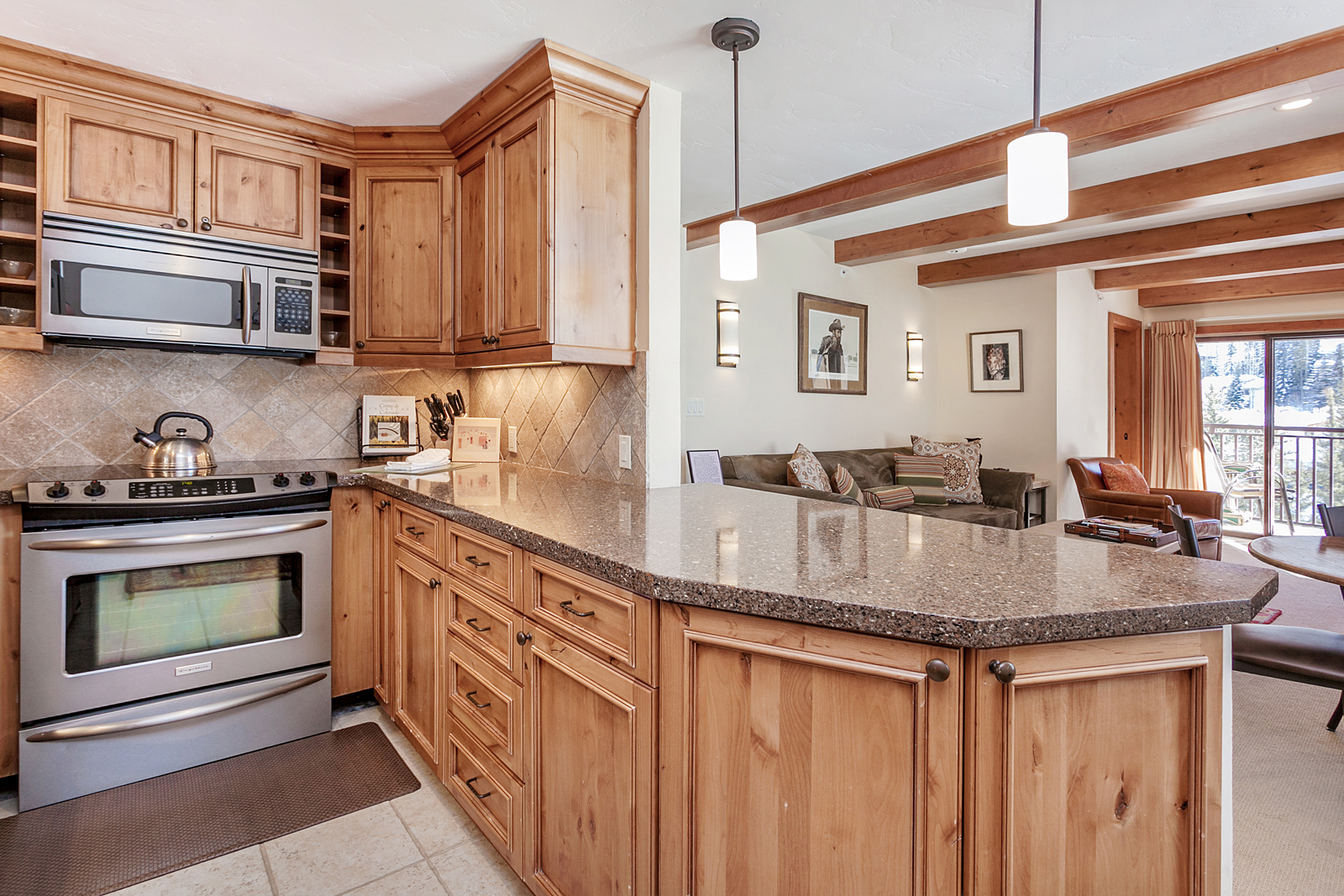 All Antlers guest suites include full kitchens and dining areas, allowing families to save by cooking and dining in the comfort of a home-like setting.