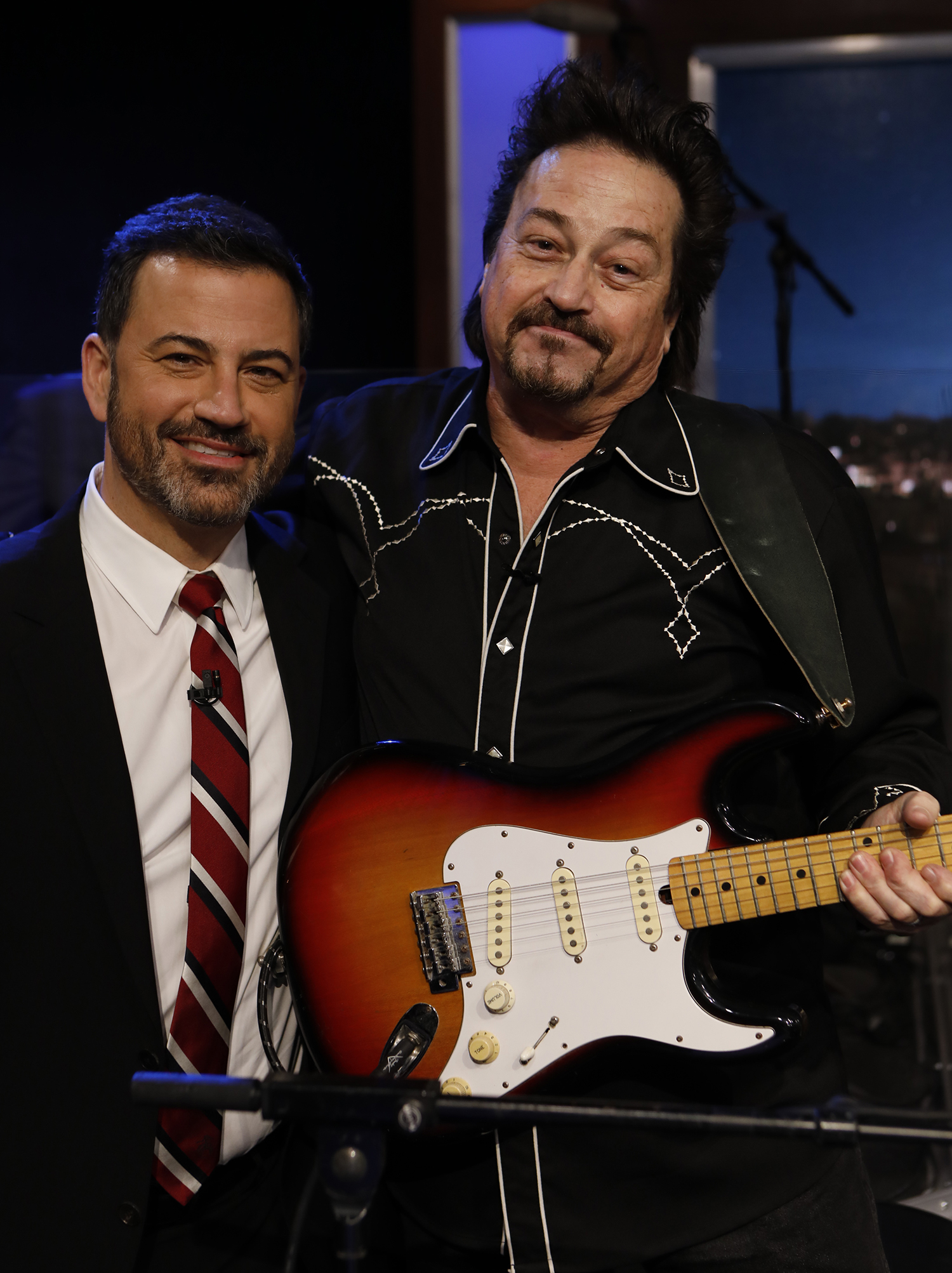 Tom MacLear and Jimmy Kimmel on Jimmy Kimmel Live