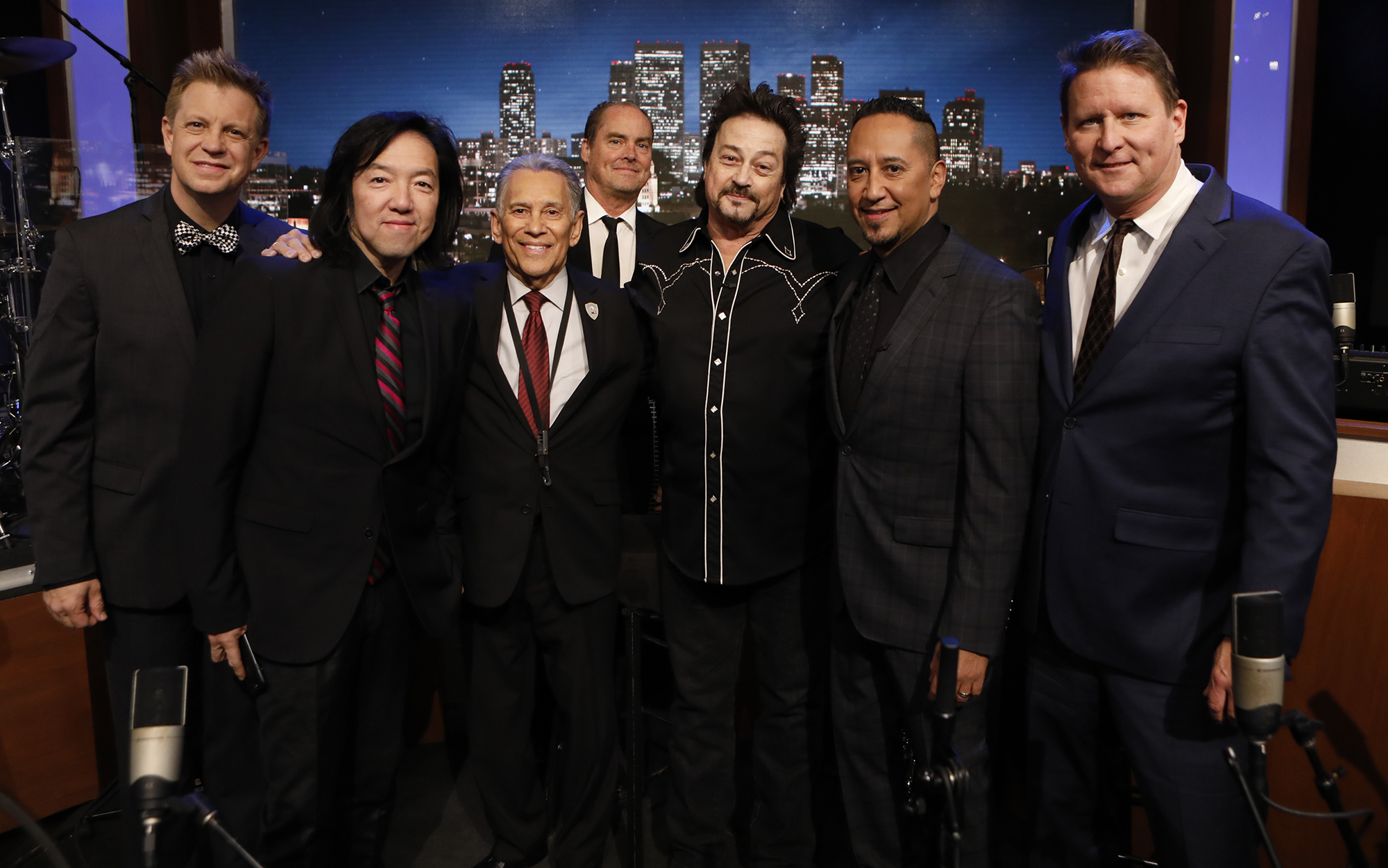 Tom MacLear with Cleto & The Cletones Jimmy Kimmel Live