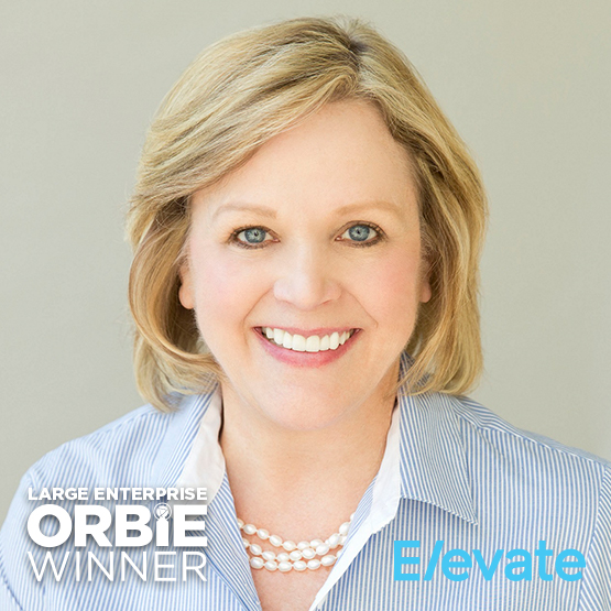 Large Enterprise ORBIE Winner, Joan Kuehl of Elevate Credit