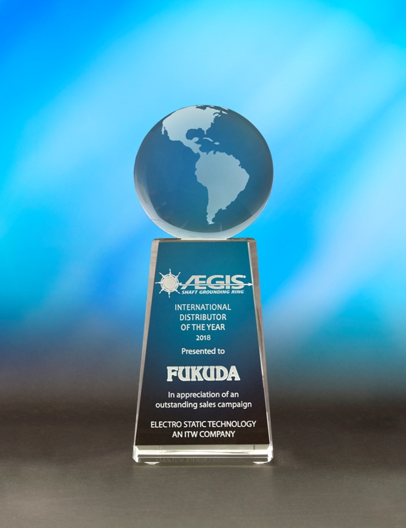 Fukuda Corporation, the 2018 AEGIS Distributor of the Year