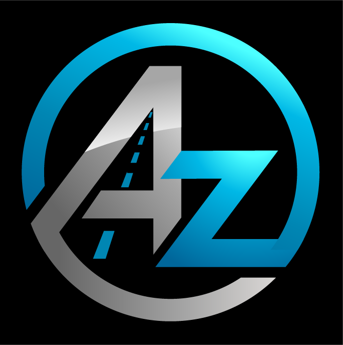 AZ logo. AZ design. Blue and red AZ letter. AZ letter logo design. Initial  letter AZ linked circle uppercase monogram logo. 11563963 Vector Art at  Vecteezy
