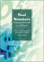 Cunningham co-authored the award-winning business book Real Numbers.
