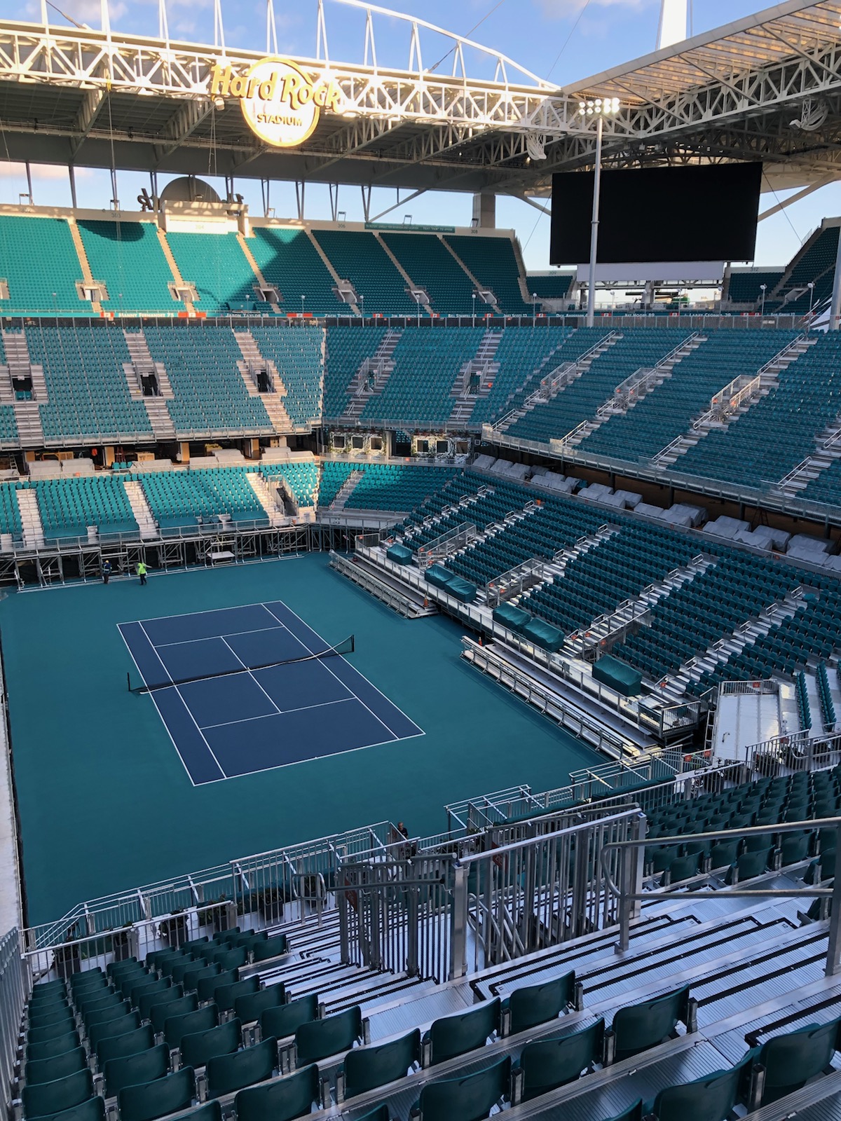 Stadium Court Seating Map - Miami Open