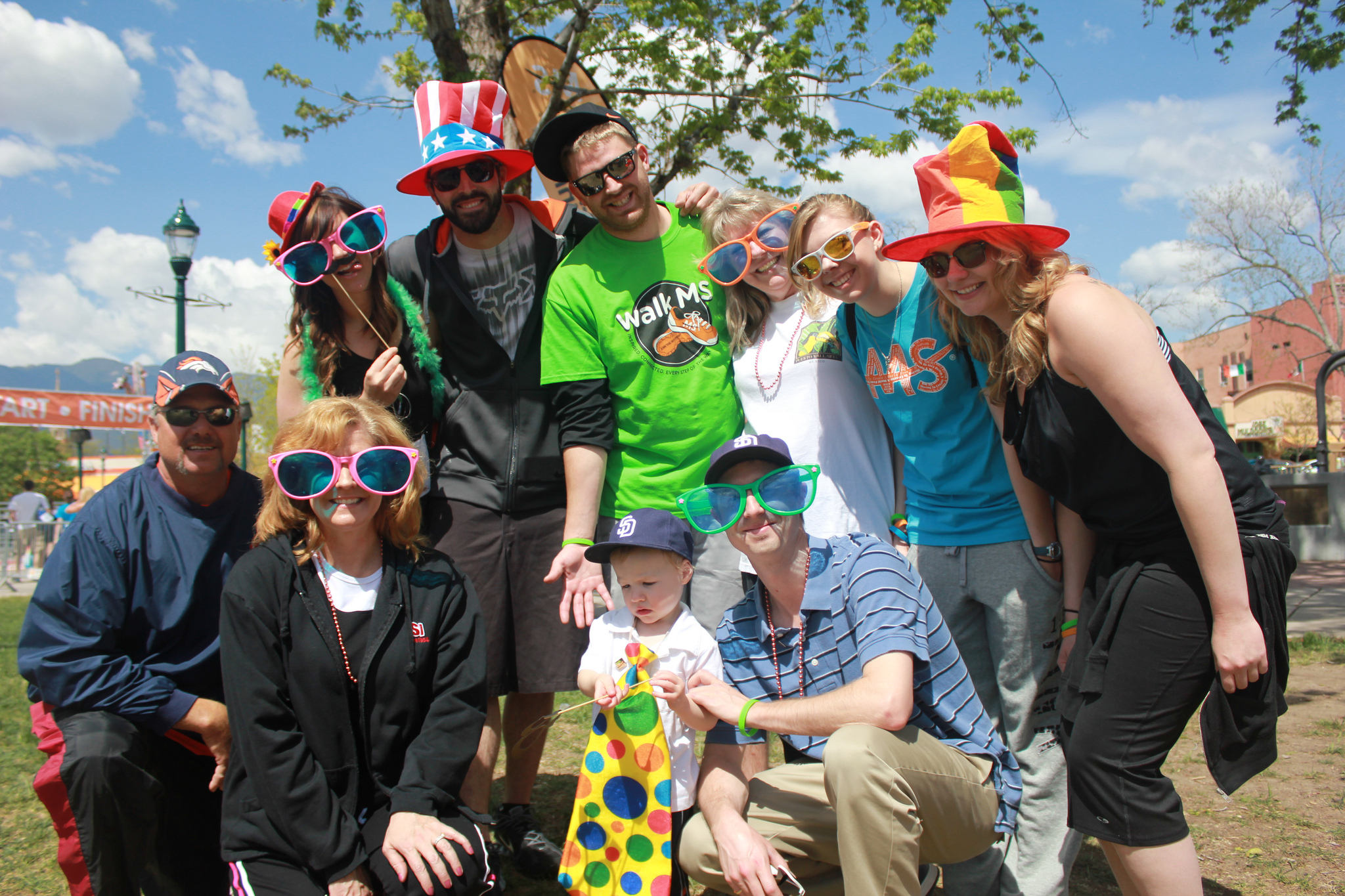 Erin, Ryan, Blake, Gloria, Ashley, Emily, Randy, Annette, Logan, and Eric