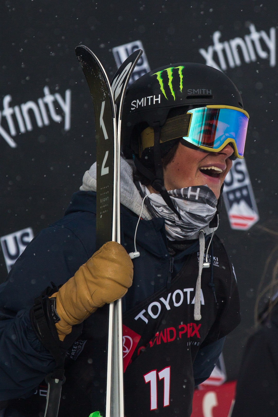 Monster Army's Birk Irving Wins FreeSki Halfpipe at FIS World Cup Finals at Mammoth Grand Prix