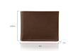 Stratto Bifold Wallet — dimensions, fits into front pants pocket