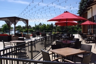 Diners can enjoy a wide range of new wood fired specialties including seasonal vegetables inspired by the two-acre on-site farm. Al fresco dining also begins on the outside dining patio.