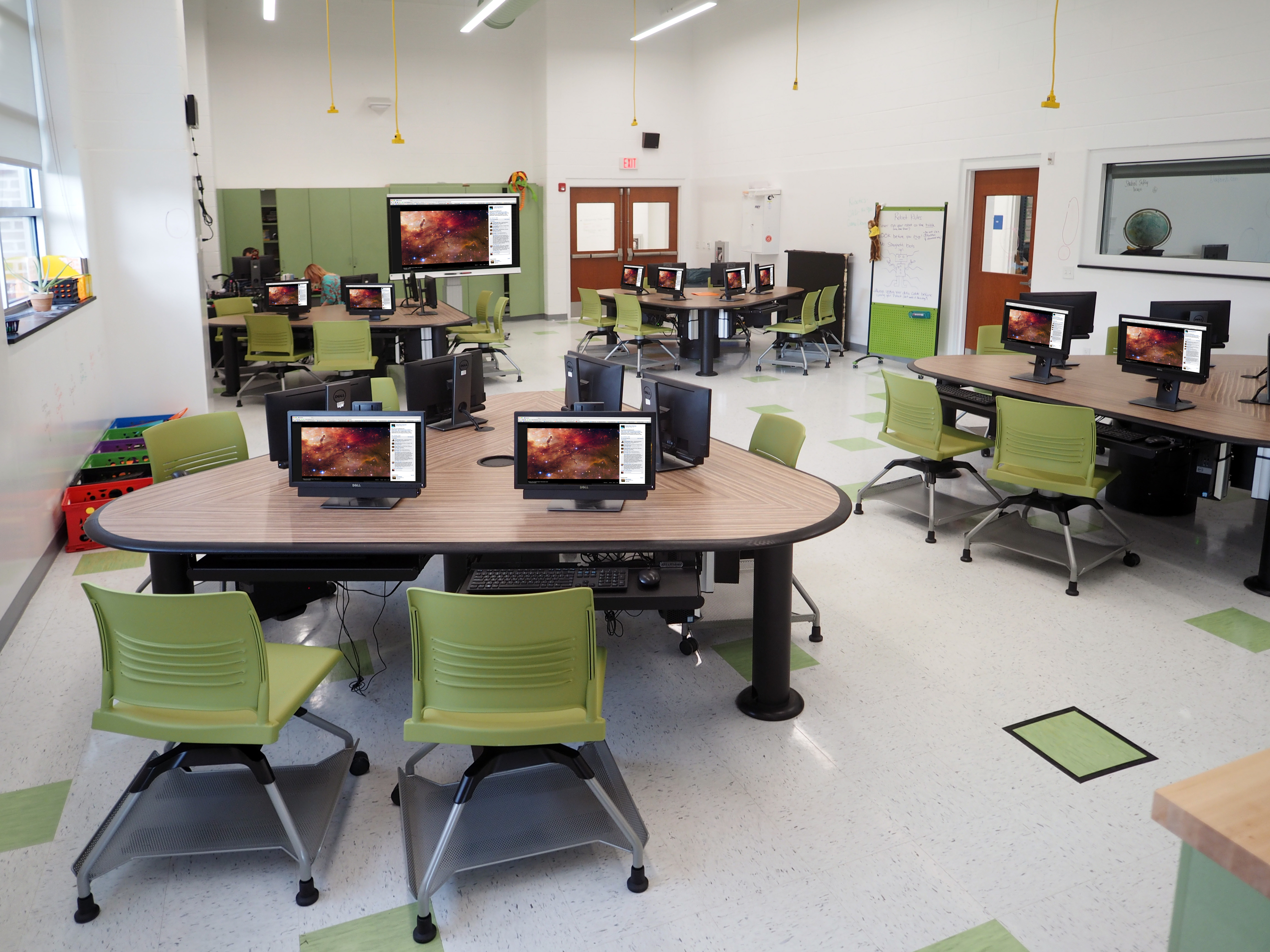 SMARTdesks Collab Tables Make Robotics Collaboration Possible