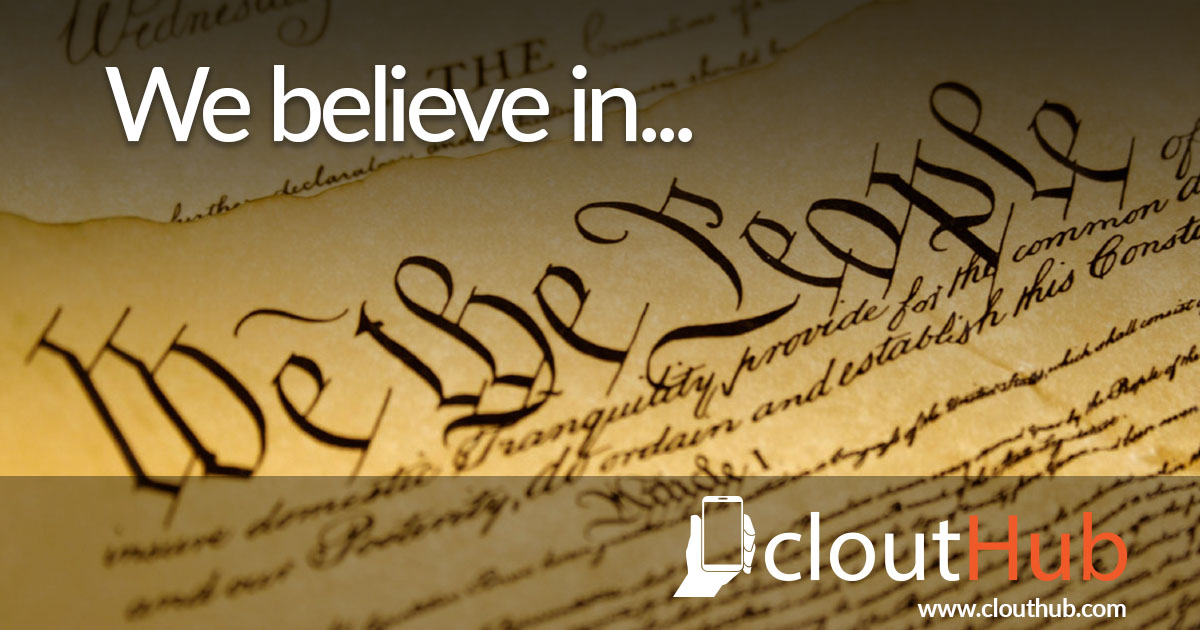 CloutHub is the People's Platform, It will change how people interact on key political, social and community issues.