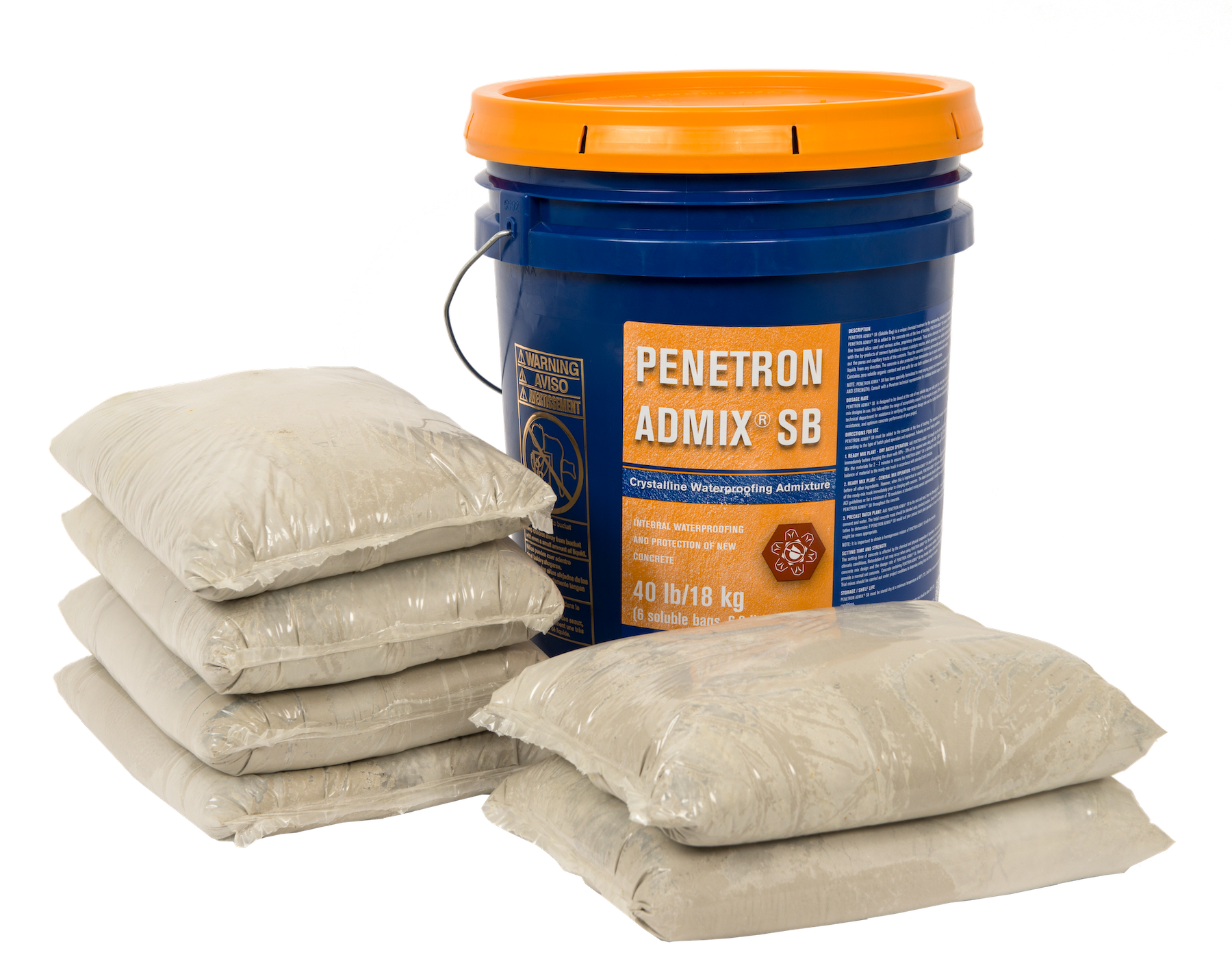 Lowering concrete permeability: PENETRON ADMIX helps concrete resist aggressive chemicals in the soil, the road salts from the trucks, and the high water table at the I-40 truck inspection site.