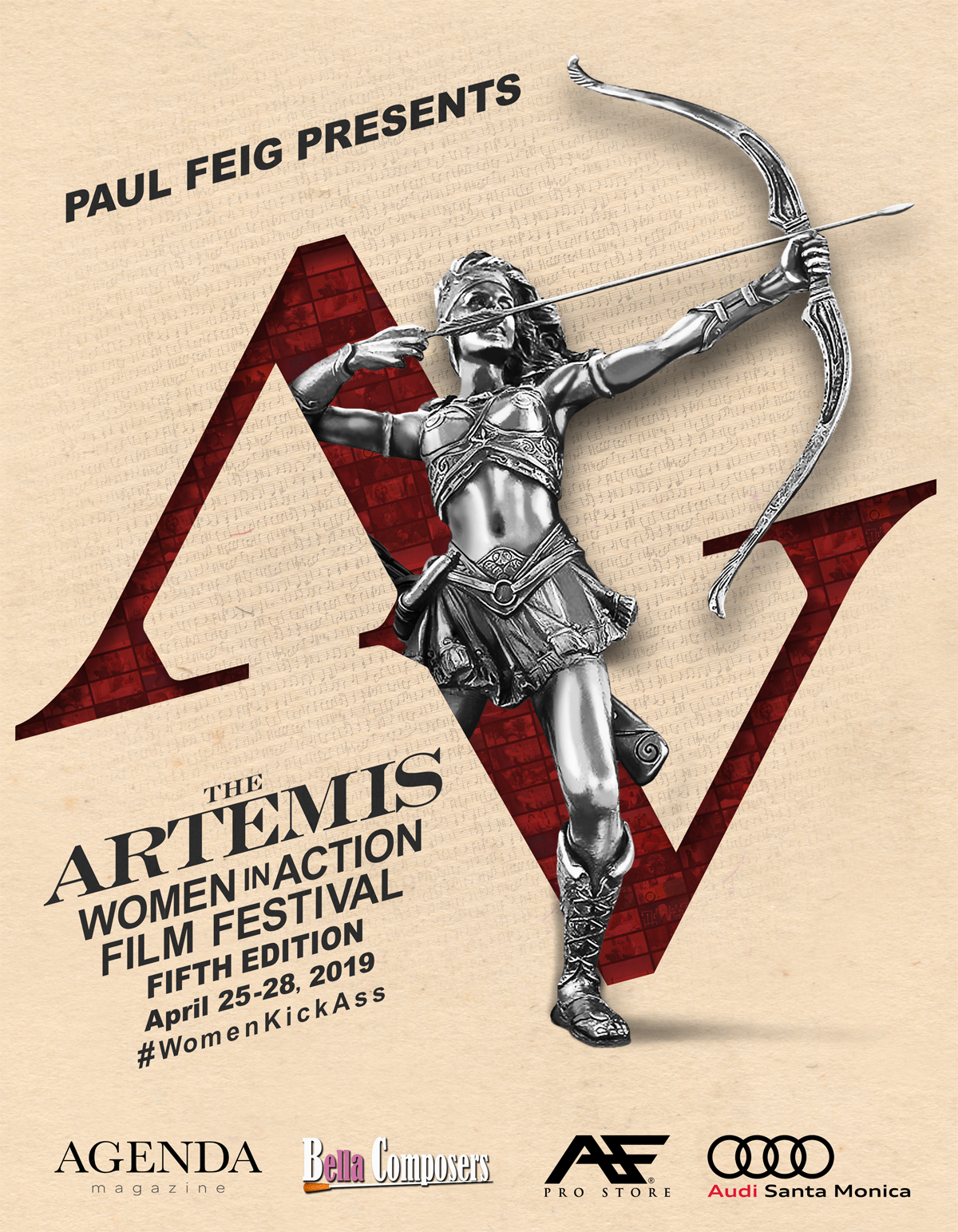 Artemis Women In Action Film Festival 2019 Poster