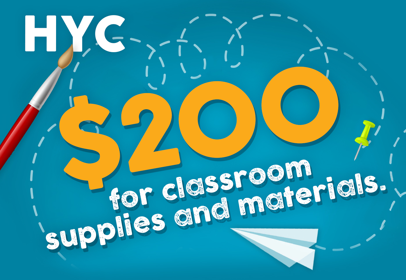 $200 to Help Your Classroom