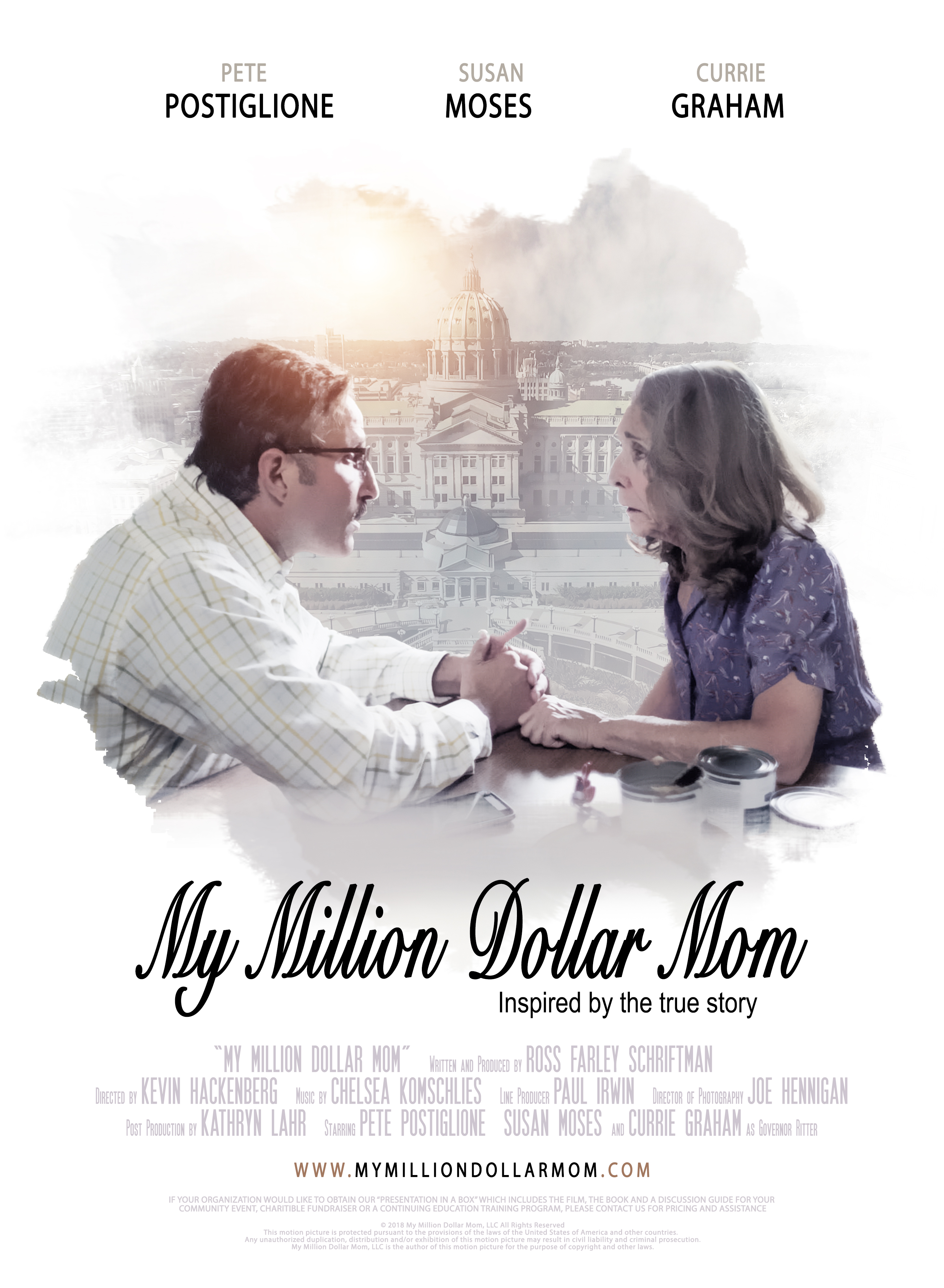 My Million Dollar Mom, a film shot in the Philadelphia area and based on Ross Schriftman’s book by the same name, has been accepted into the New Hope Film Festival which will take place from July 19-2