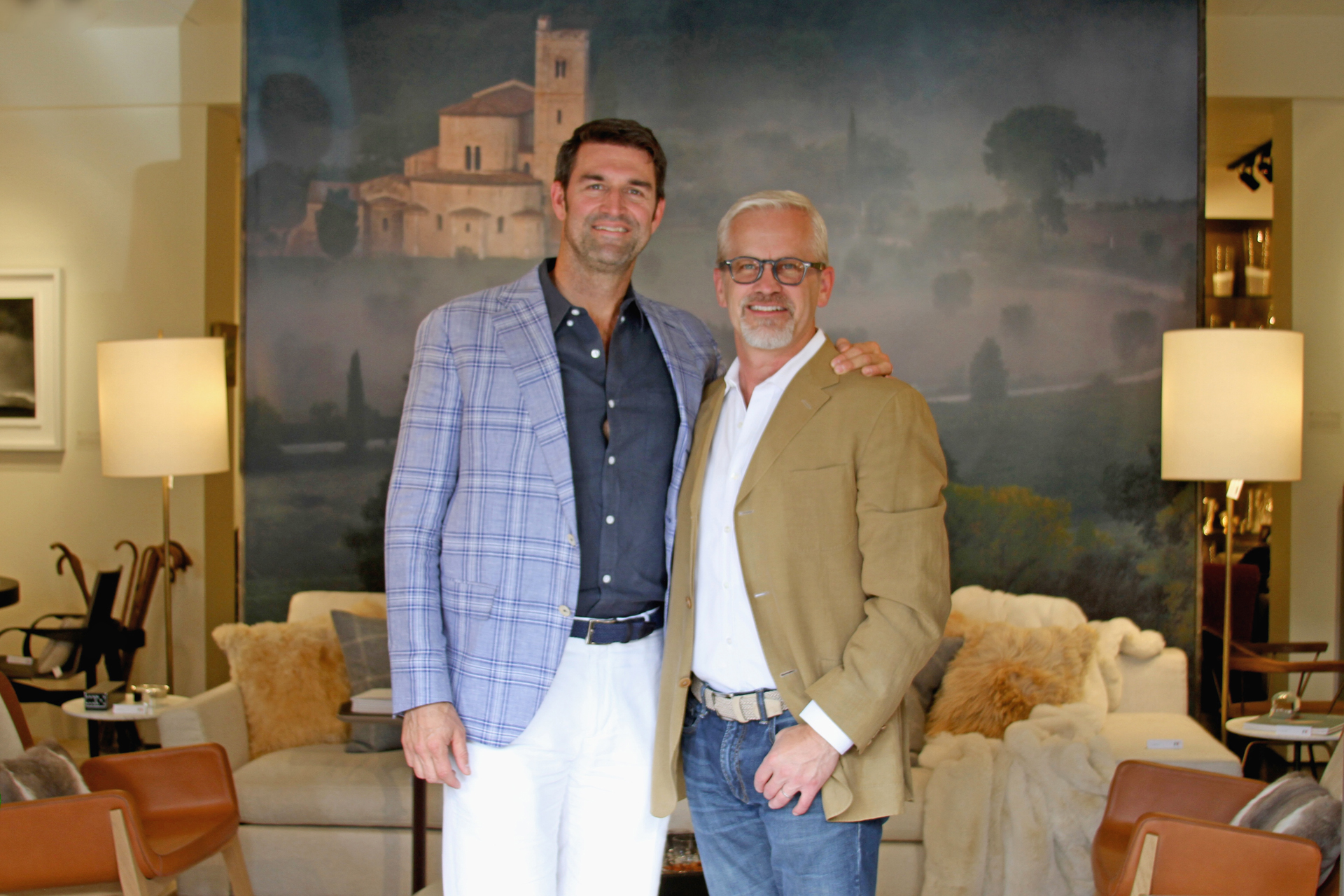 Klaus Baer and Rush Jenkins travel the world discovering everything from one-of-a-kind antiquities to contemporary European brands still using centuries-old methods to share with WRJ Design clients.