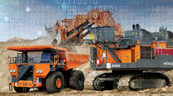 Image of Hitachi mining equipment