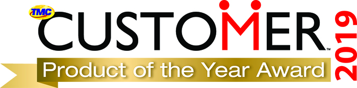 CUSTOMER Product of the Year Award 2019 Logo