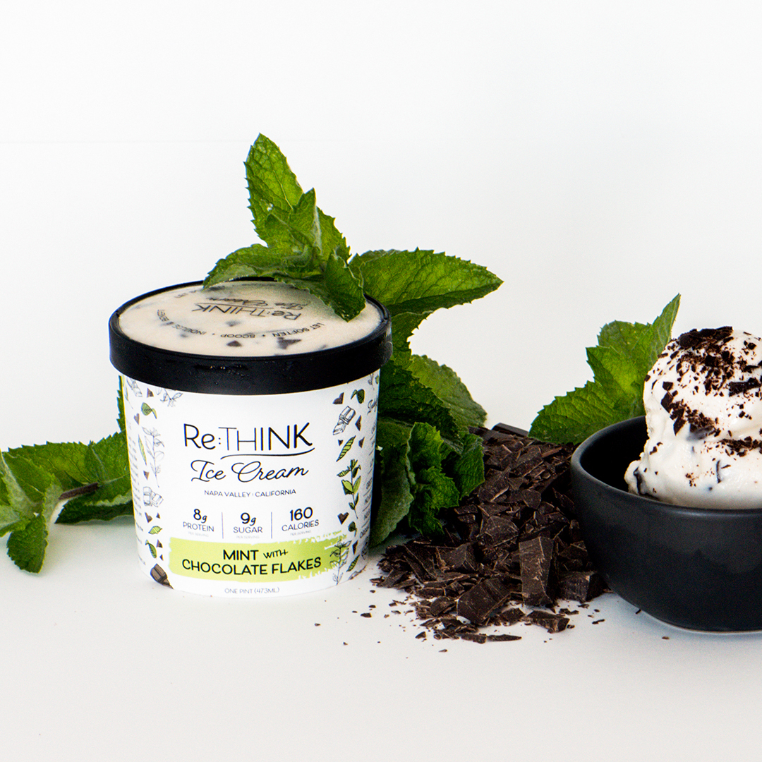 Re:Think Ice Cream - Mint Flake