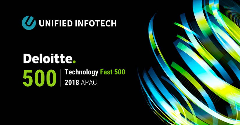 Unified Infotech Inc. recognized by Deloitte under Technology Fast 500