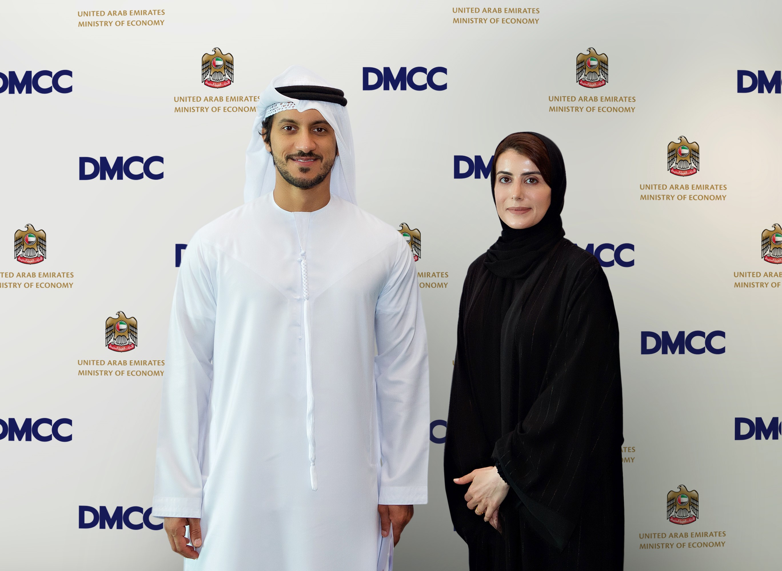 Feryal Ahmadi - Cheif Operating Officer - DMCC and HE Juma Mohamed Al Kait - Assistant Undersecretary - UAE Ministry of Economy