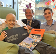 Pediatric cancer patient receives a Mikey's Way Foundation electronic gift made possible by Garavel Subaru
