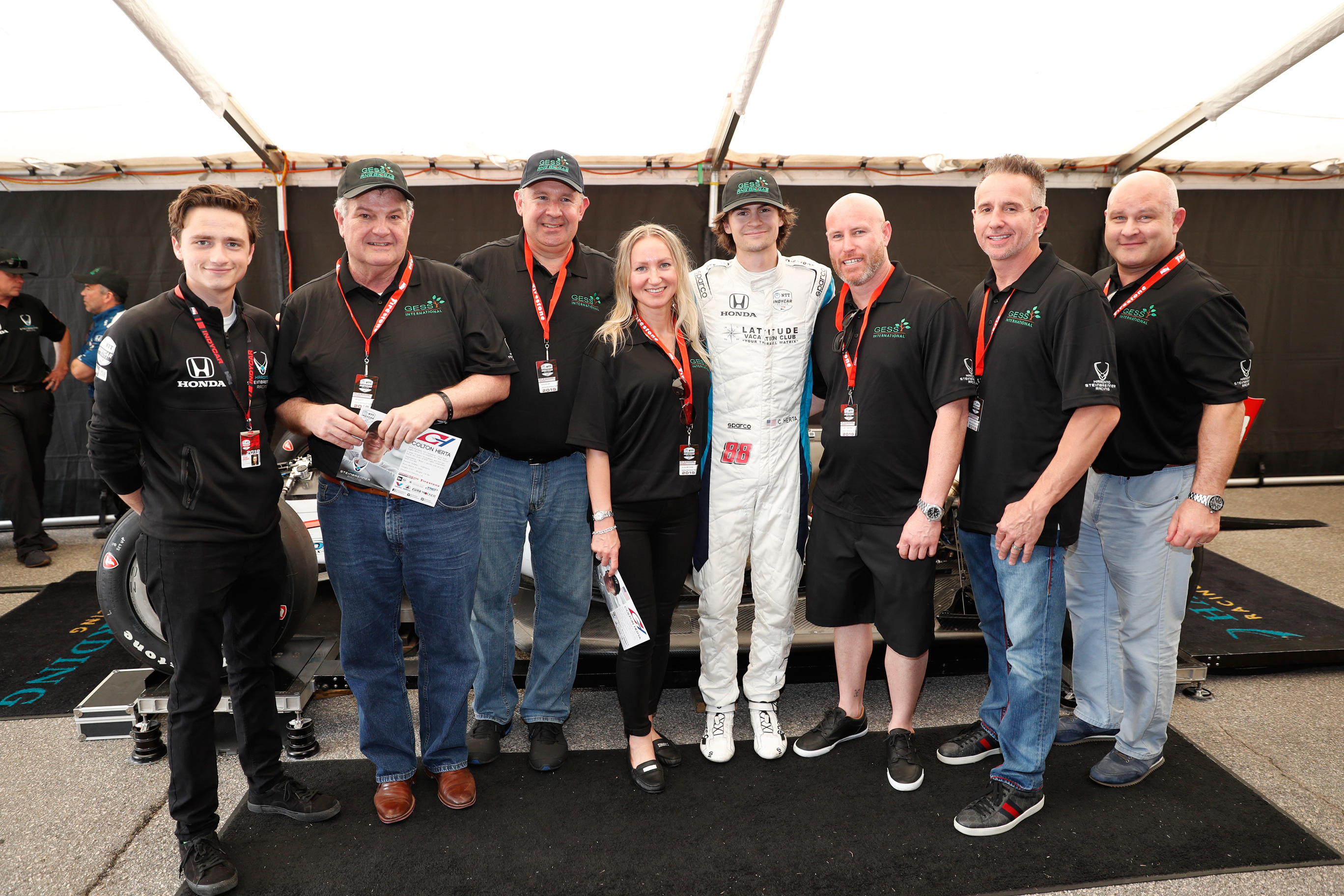 GESS International partners with Harding Steinbrenner Racing as primary sponsor for last weekend’s Indy Grand Prix of Alabama and as an associate sponsor of the 45th Acura Grand Prix of Long Beach..