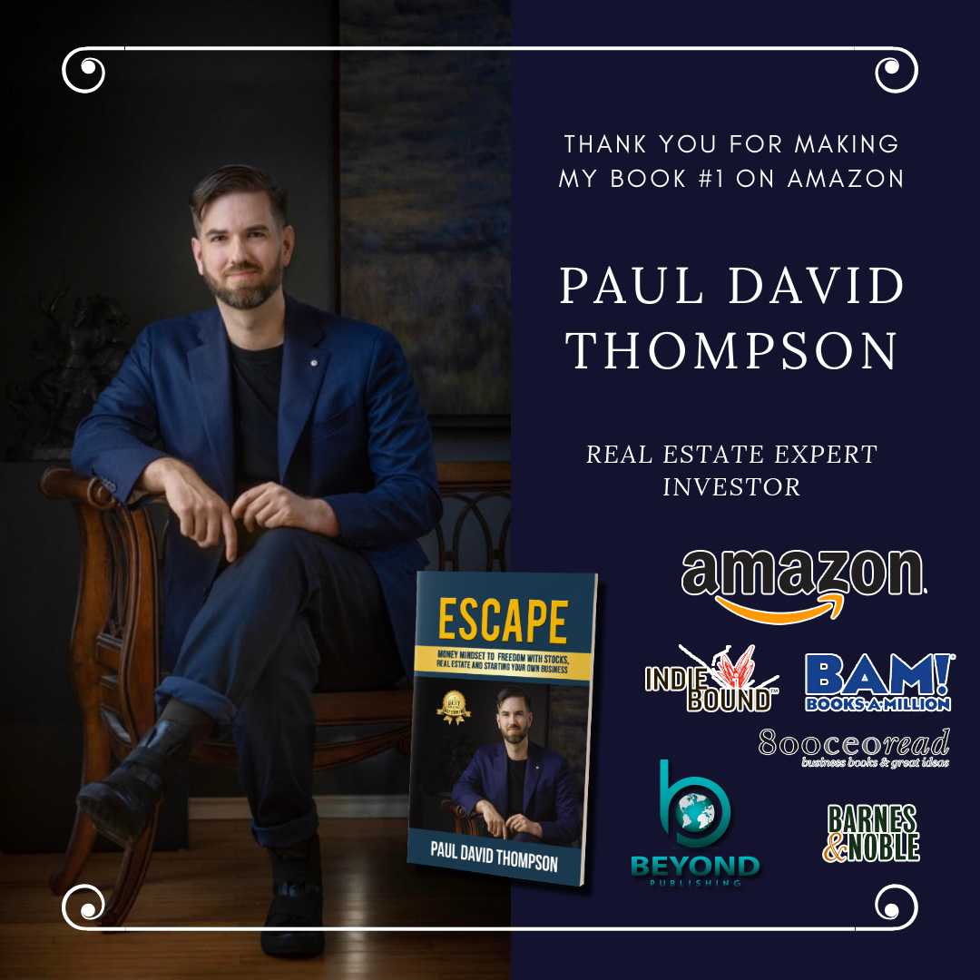 Author Speaker Paul David Thompson Best-Selling Beyond Publishing Book Escape