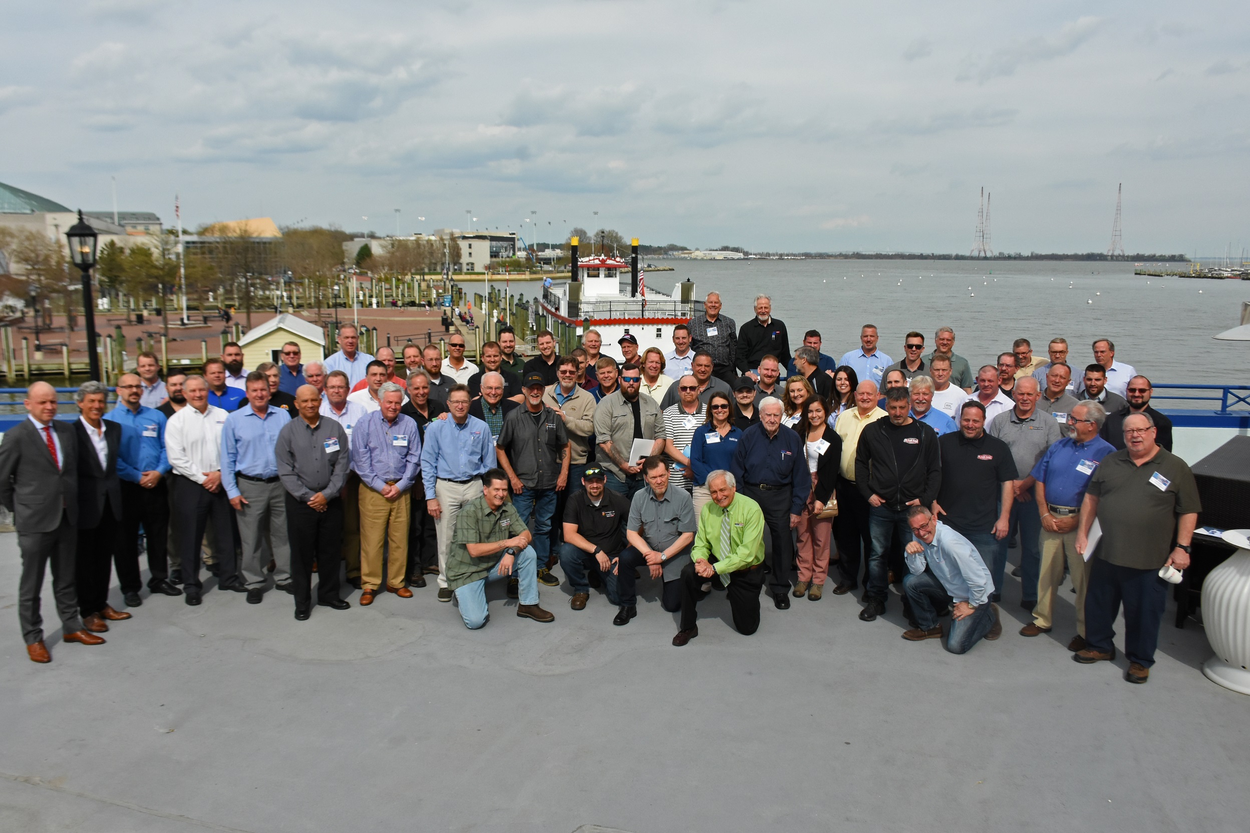 100% of the Stertil-Koni Distributor base was represented at its Annual Distributor Meeting, with business attendees pictured here in historic Annapolis, Maryland