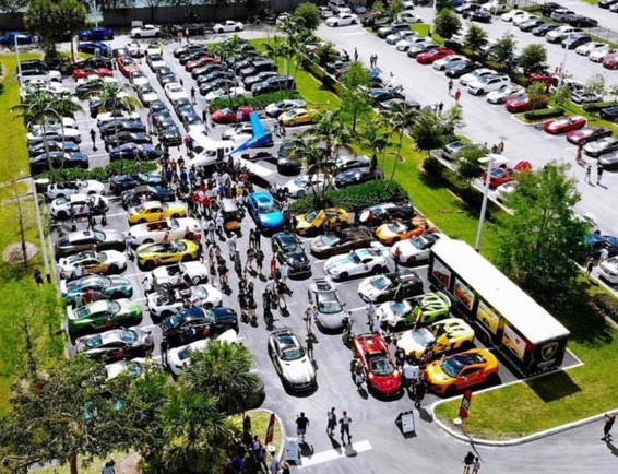 Supercar Saturdays Florida vehicle line-up