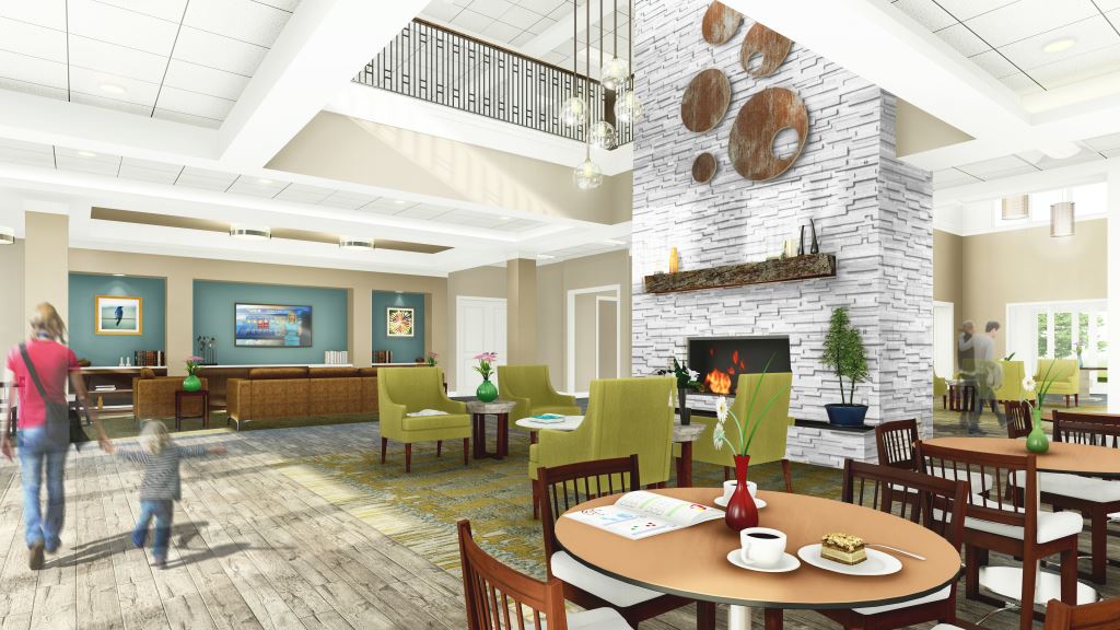 Tiffany Springs Senior Living & Health Care Lounge