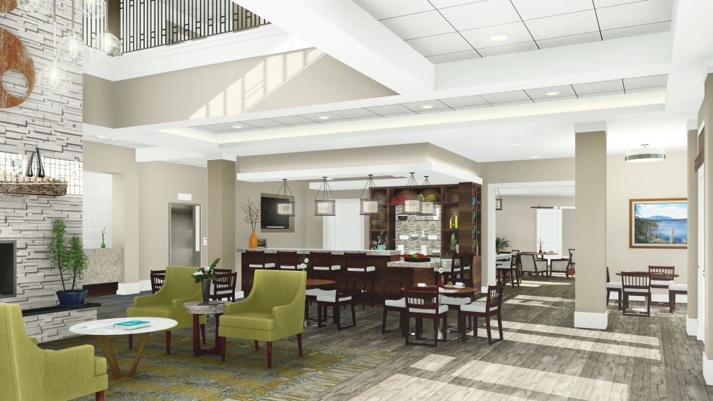 Tiffany Springs Senior Living & Health Care Lounge