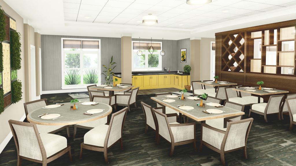 Tiffany Springs Senior Living & Health Care Formal Dining