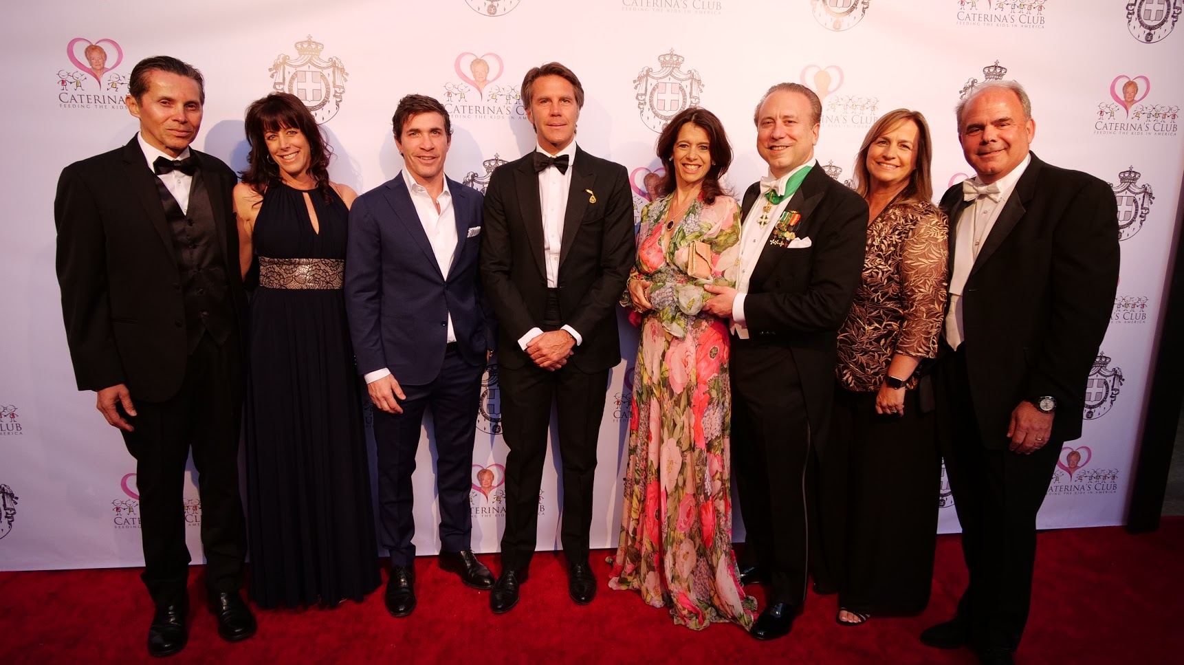 Grand Patron and Savoy Foundation Board Member Anthony Viscogliosi (third from right) with HRH Prince Emanuele Filiberto of Savoy and guests.