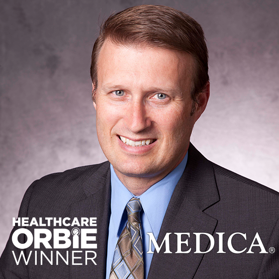 Healthcare ORBIE Winner, Tim Thull of Medica