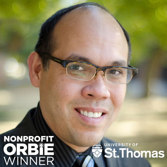 Nonprofit ORBIE Winner, Edmund Clark of University of St. Thomas