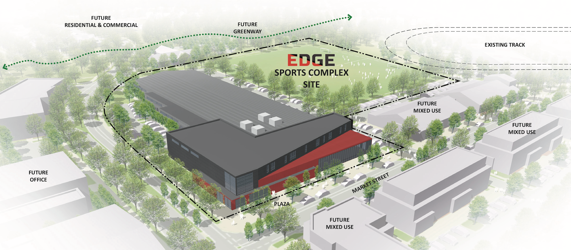 Future Home to Edge Sports Athletic Complex